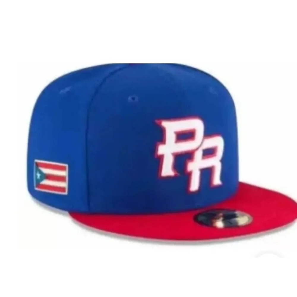 PUERTO RICO SNAPBACK WBC BASEBALL CAP HAT WITH PR FLAG ADJUSTABLE In Stock